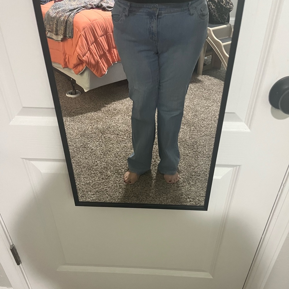 Daisy Fuentes Light Blue Bootcut Jeans